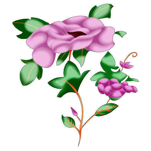 textured knob Handle 3 Low-poly 3D model_3