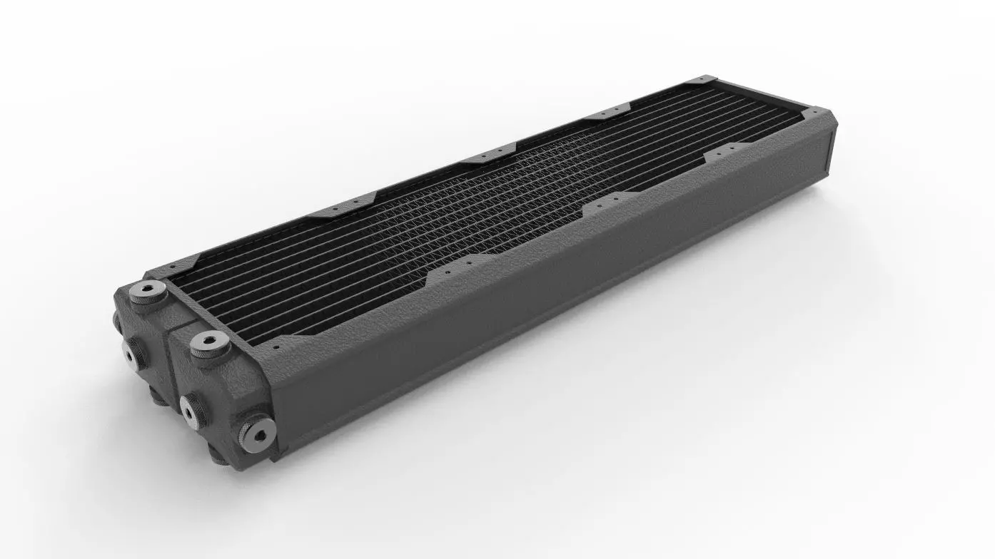 Hardware Labs Black Ice SR2 480 MP Radiator 3D model
