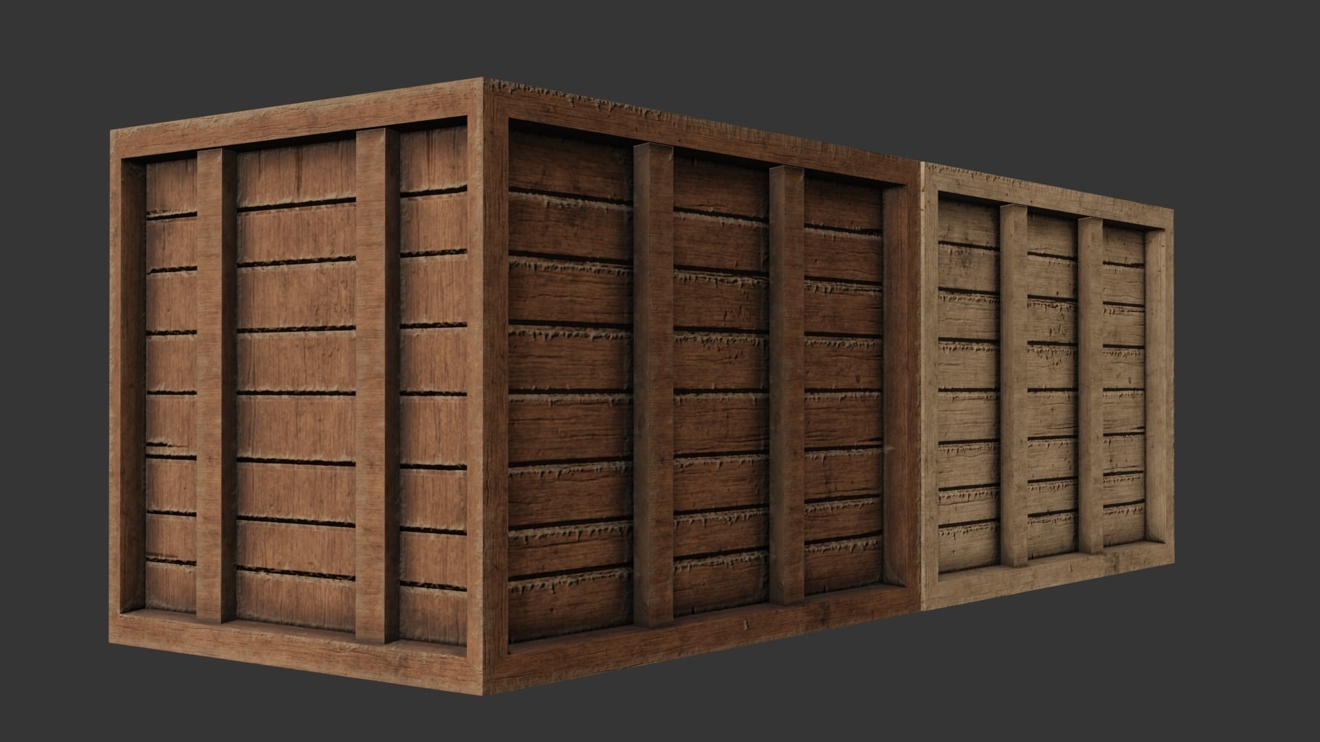 Industrial Cargo Pack Low-poly 3D model_17