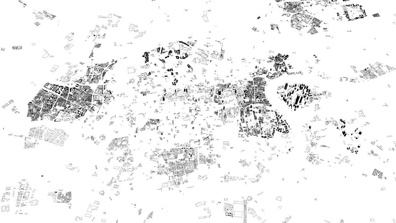 Shanghai Streets and Buildings 3D model_18