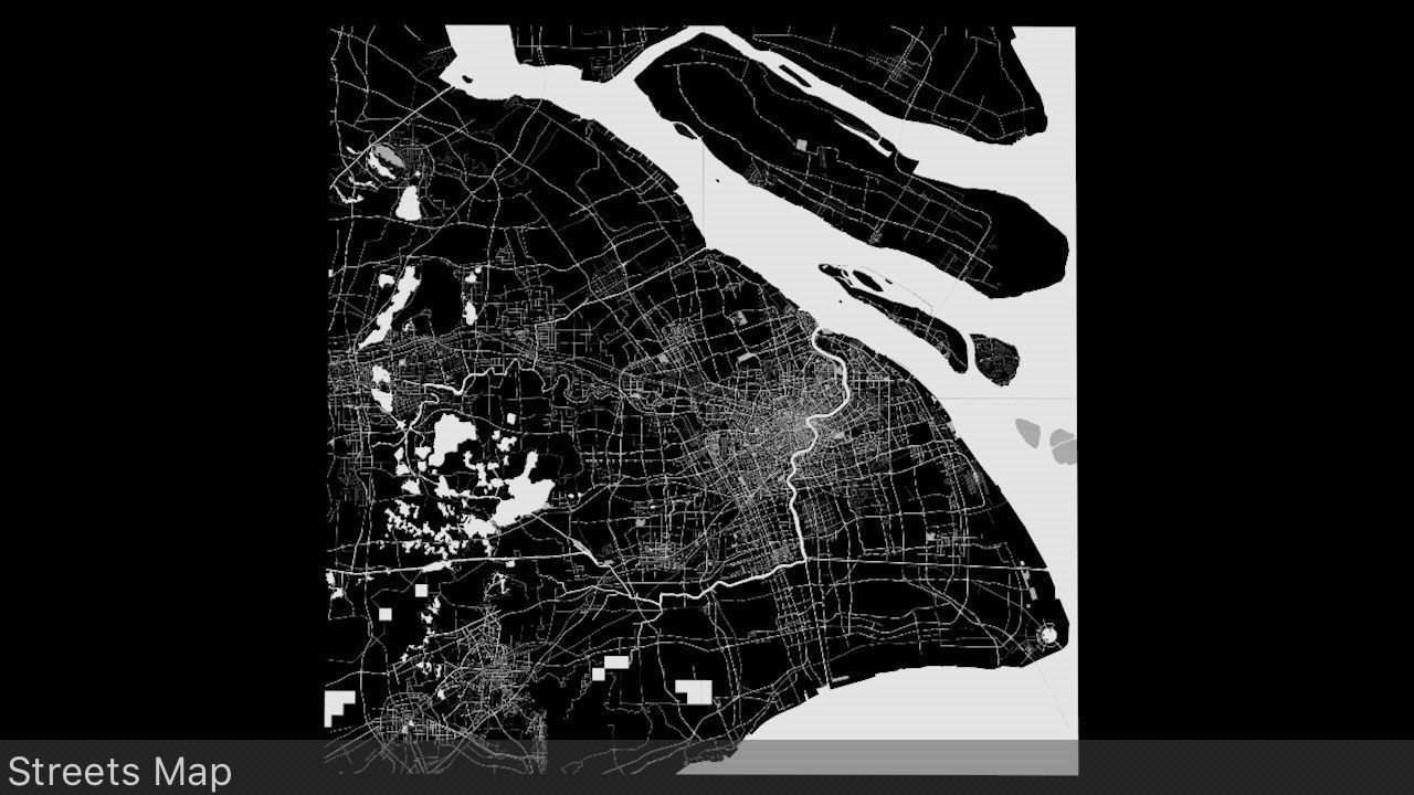 Shanghai Streets and Buildings 3D model_12