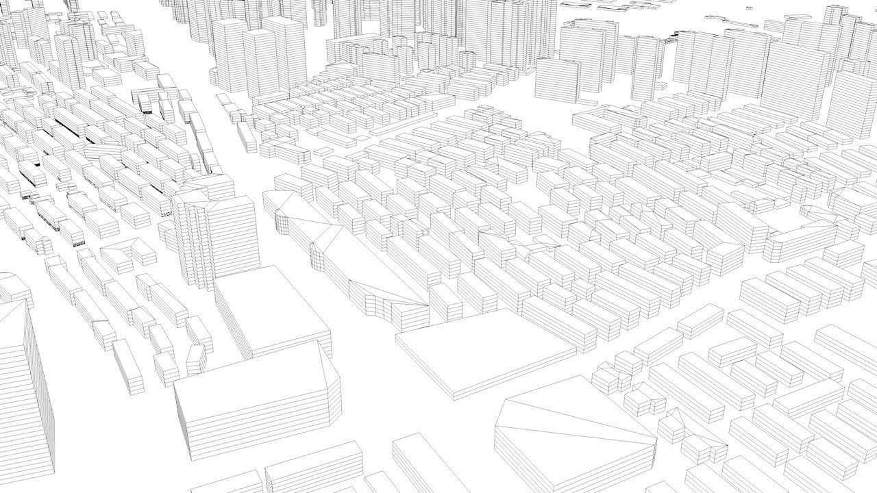 Shanghai Streets and Buildings 3D model_20