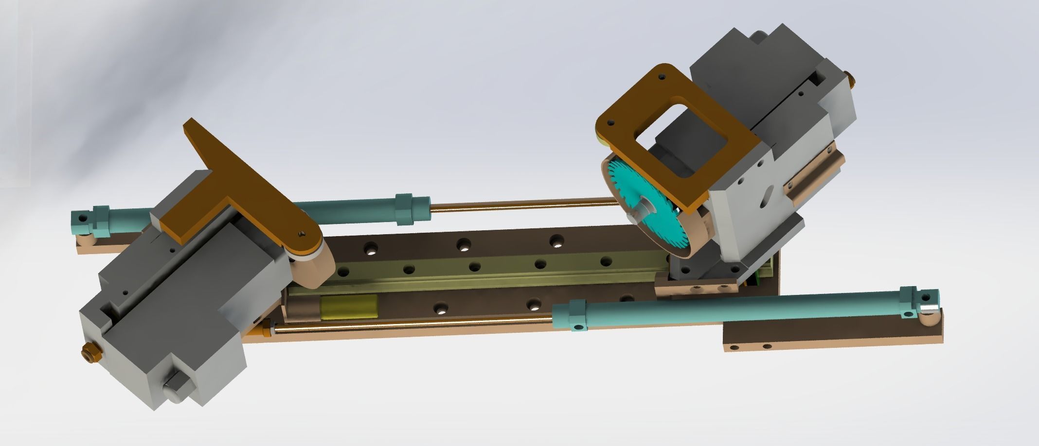 Single track cutting mechanism 3D model_3