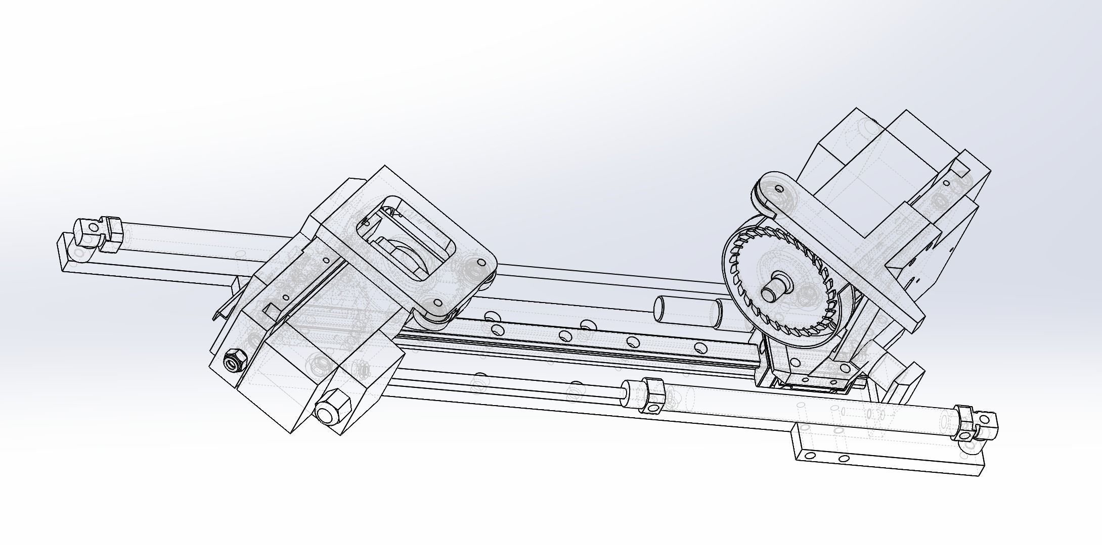 Single track cutting mechanism 3D model_10