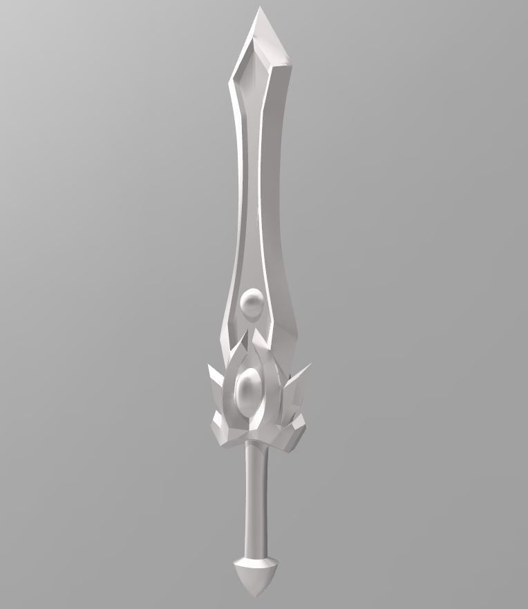 League of Legends Garen Sword - 3D Model 3D print model_1