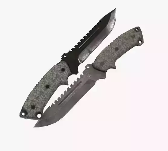 Knife Steel Eagle 107C 3D model