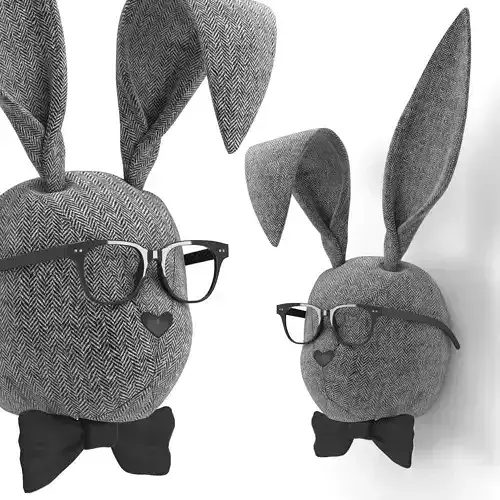 Soft Rabbit - Hopper 3D model