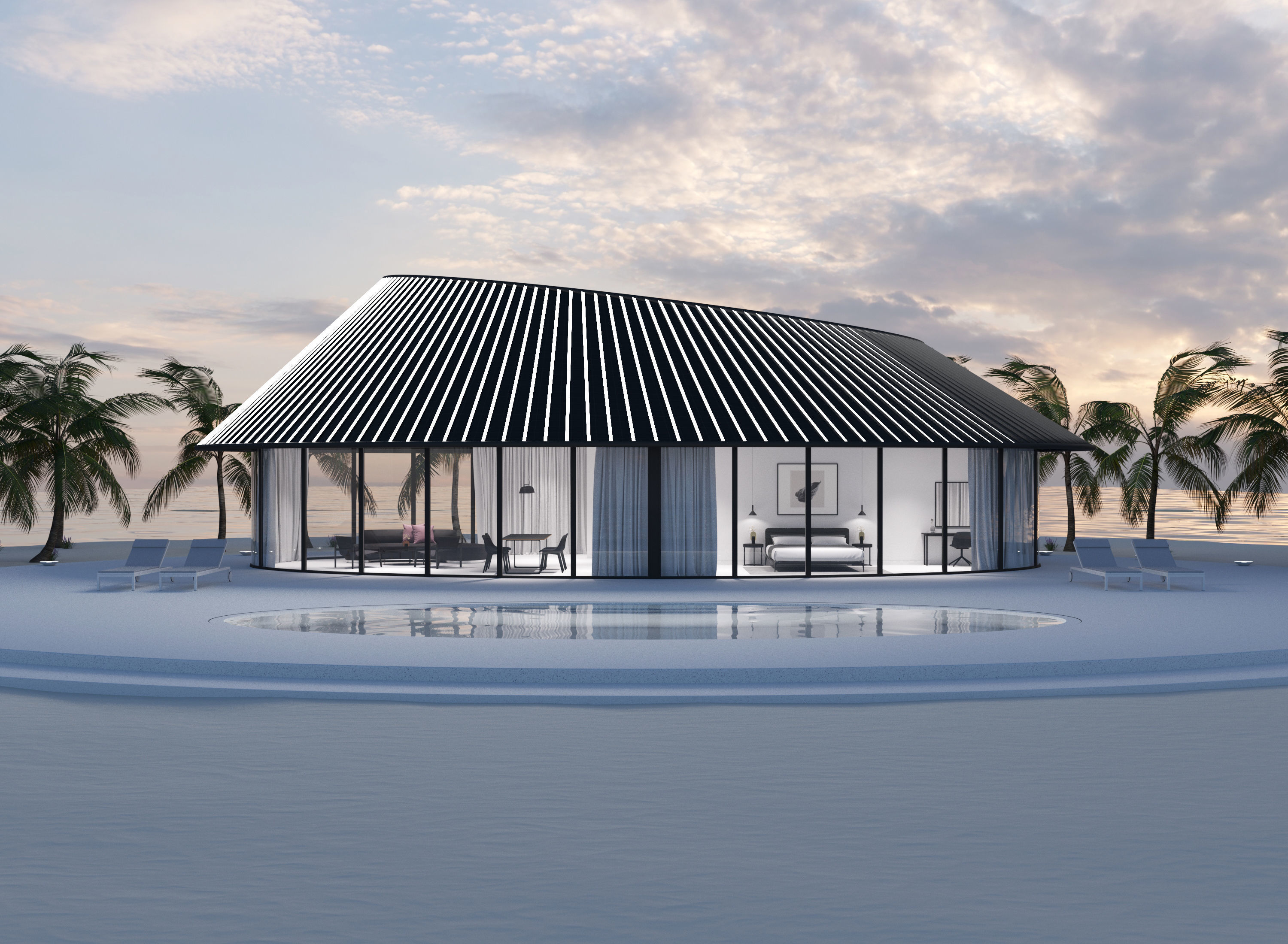 Vistas House Scene 3D model_13