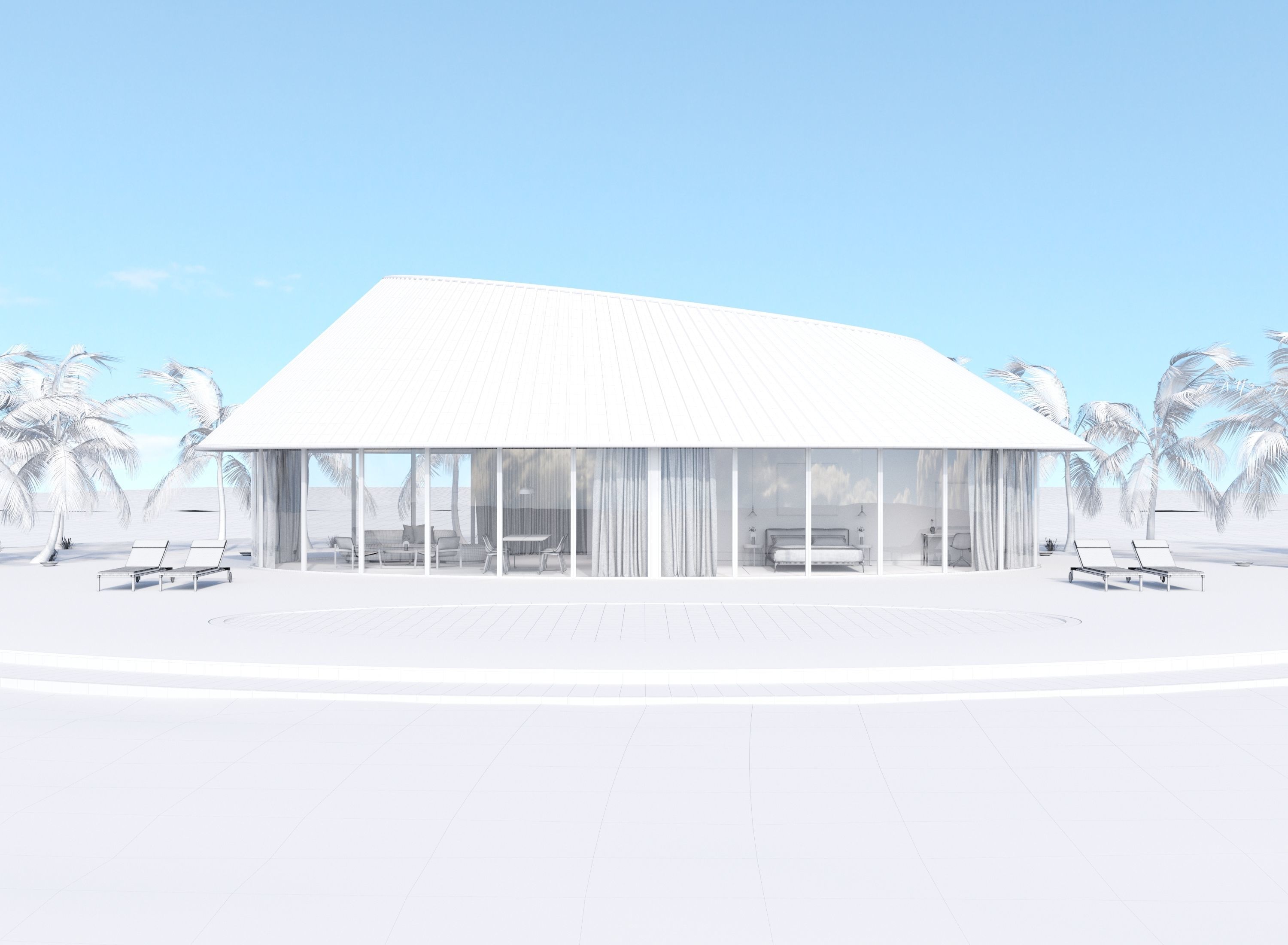 Vistas House Scene 3D model_16