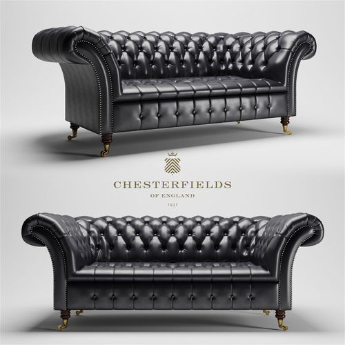 Chesterfield Cliveden Sofa 3D model
