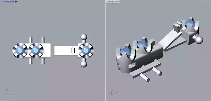 lock chain bracelets 01-02