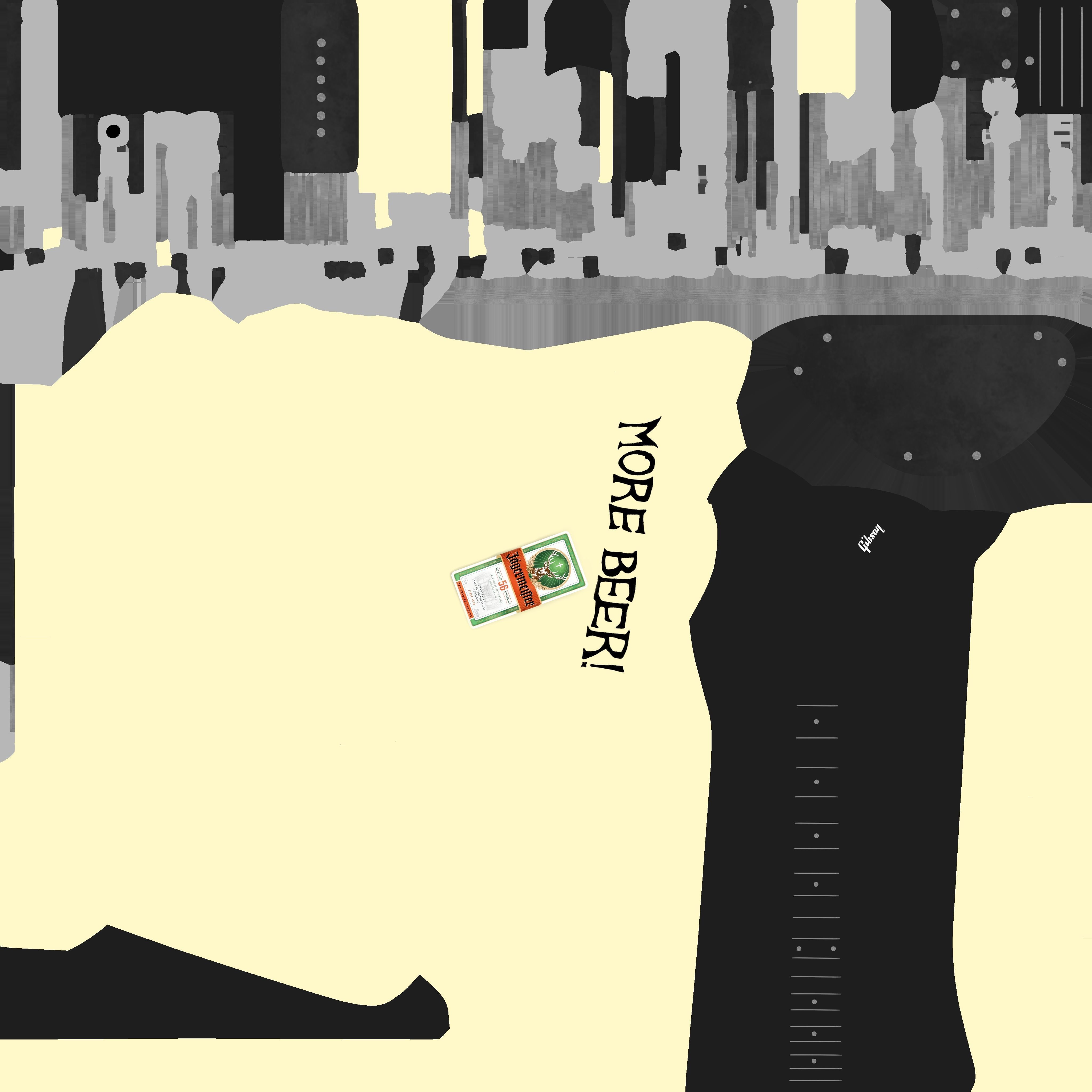 GIBSON Explorer 1984 Low-poly 3D model_18