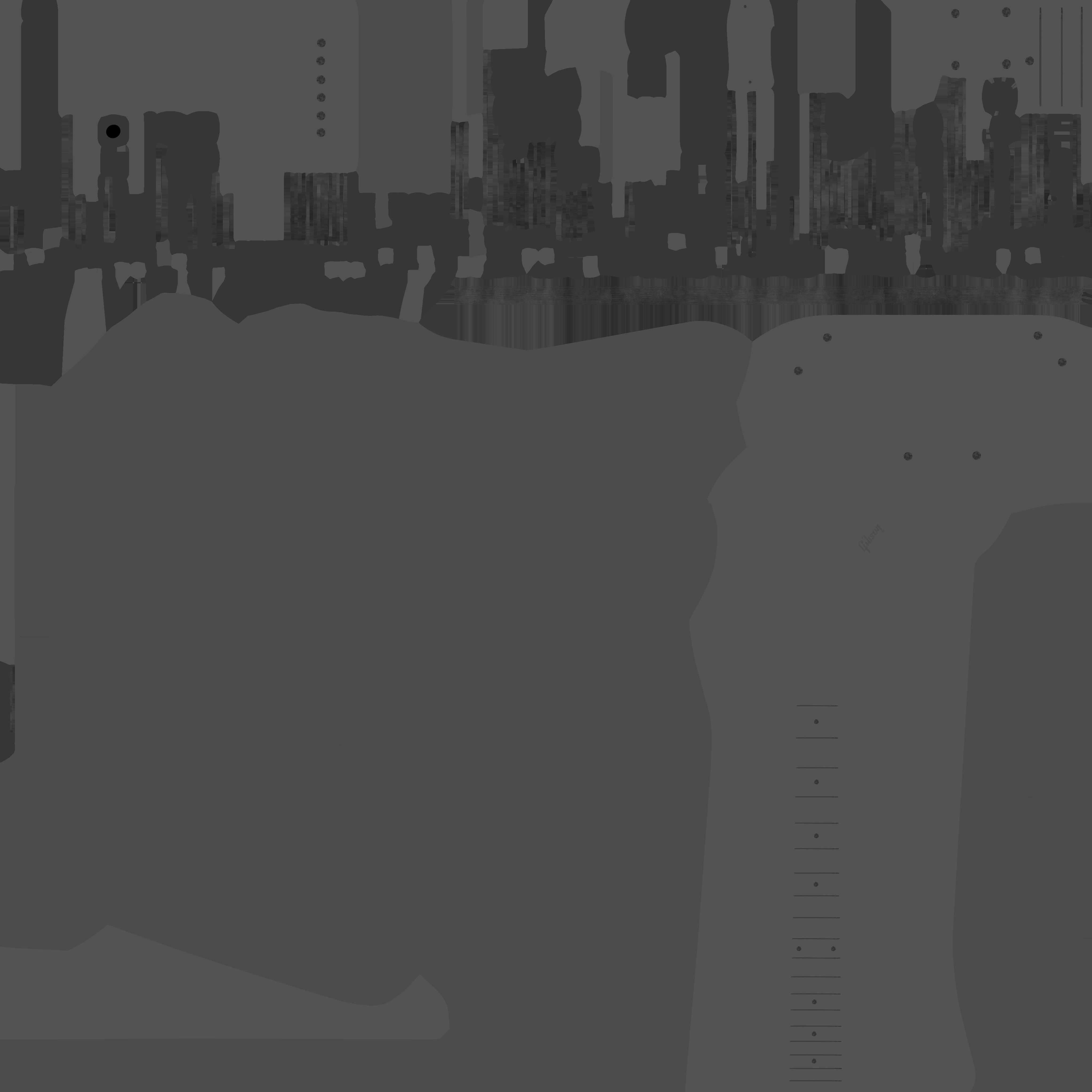 GIBSON Explorer 1984 Low-poly 3D model_21