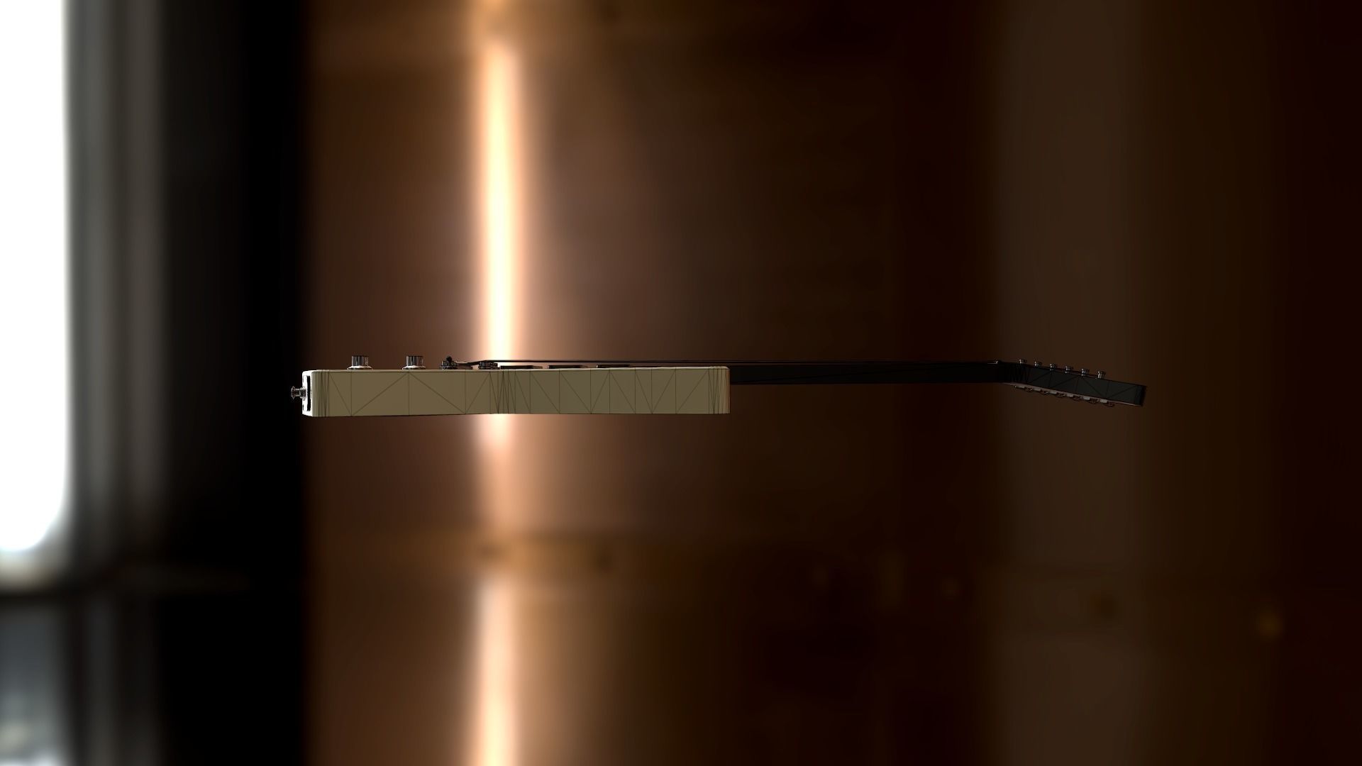 GIBSON Explorer 1984 Low-poly 3D model_16