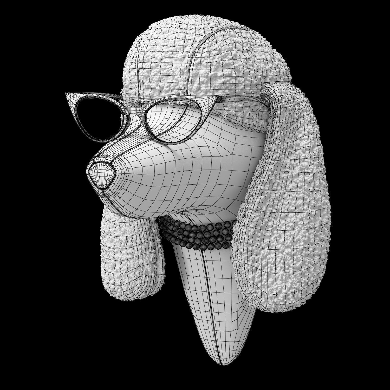 Soft Poodle - Doris 3D model_5