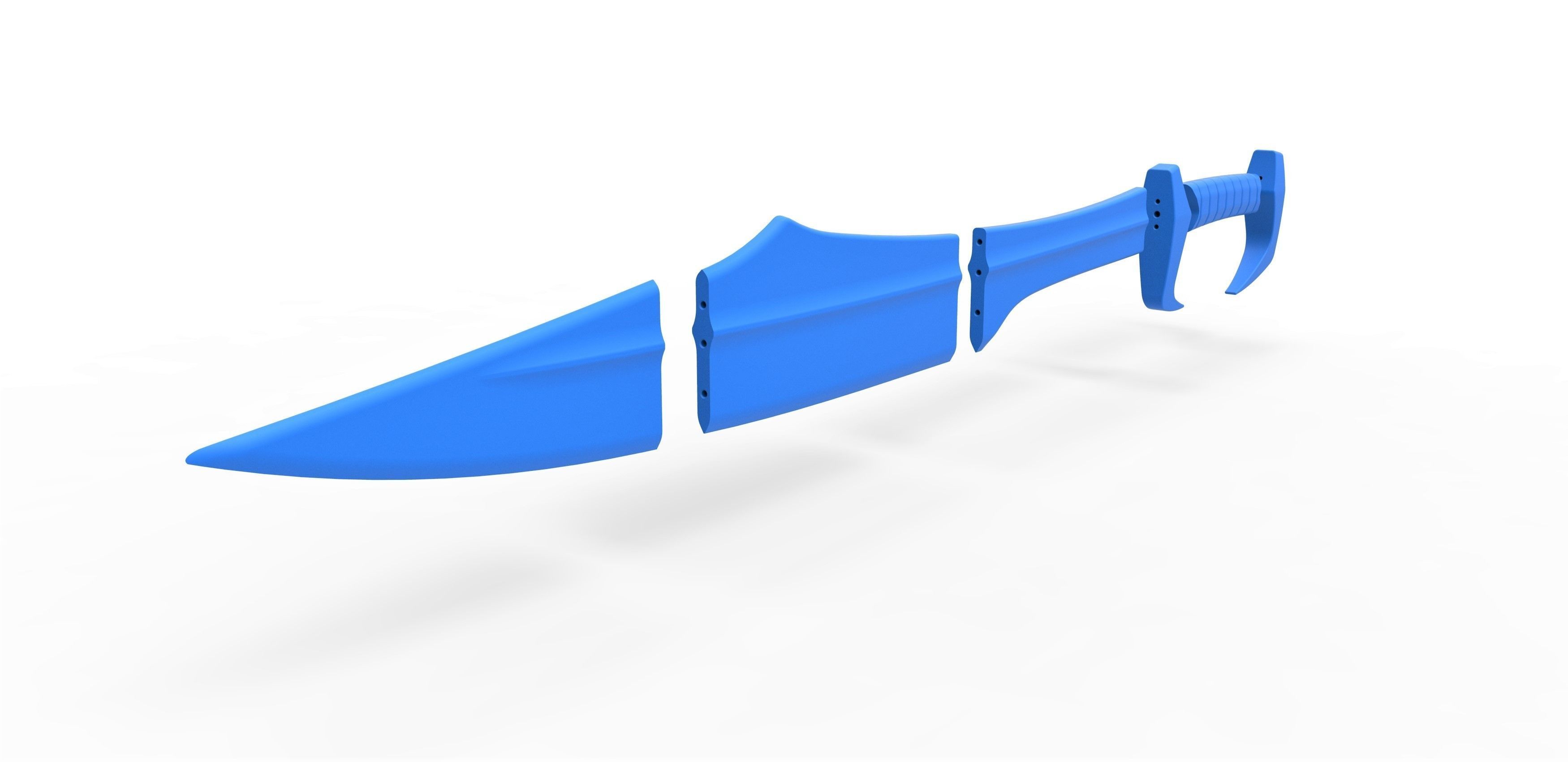 Sword from the movie 300 3D print model_22