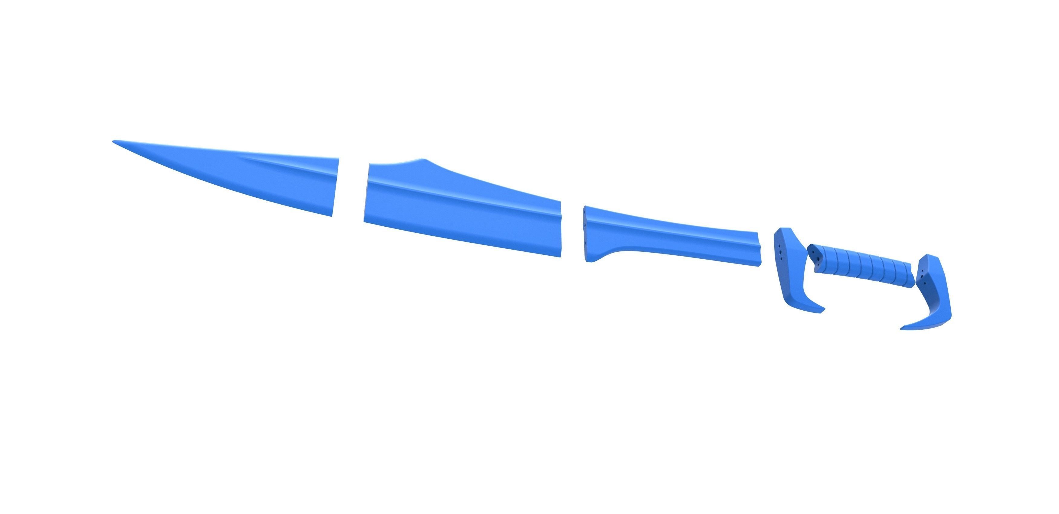 Sword from the movie 300 3D print model_21