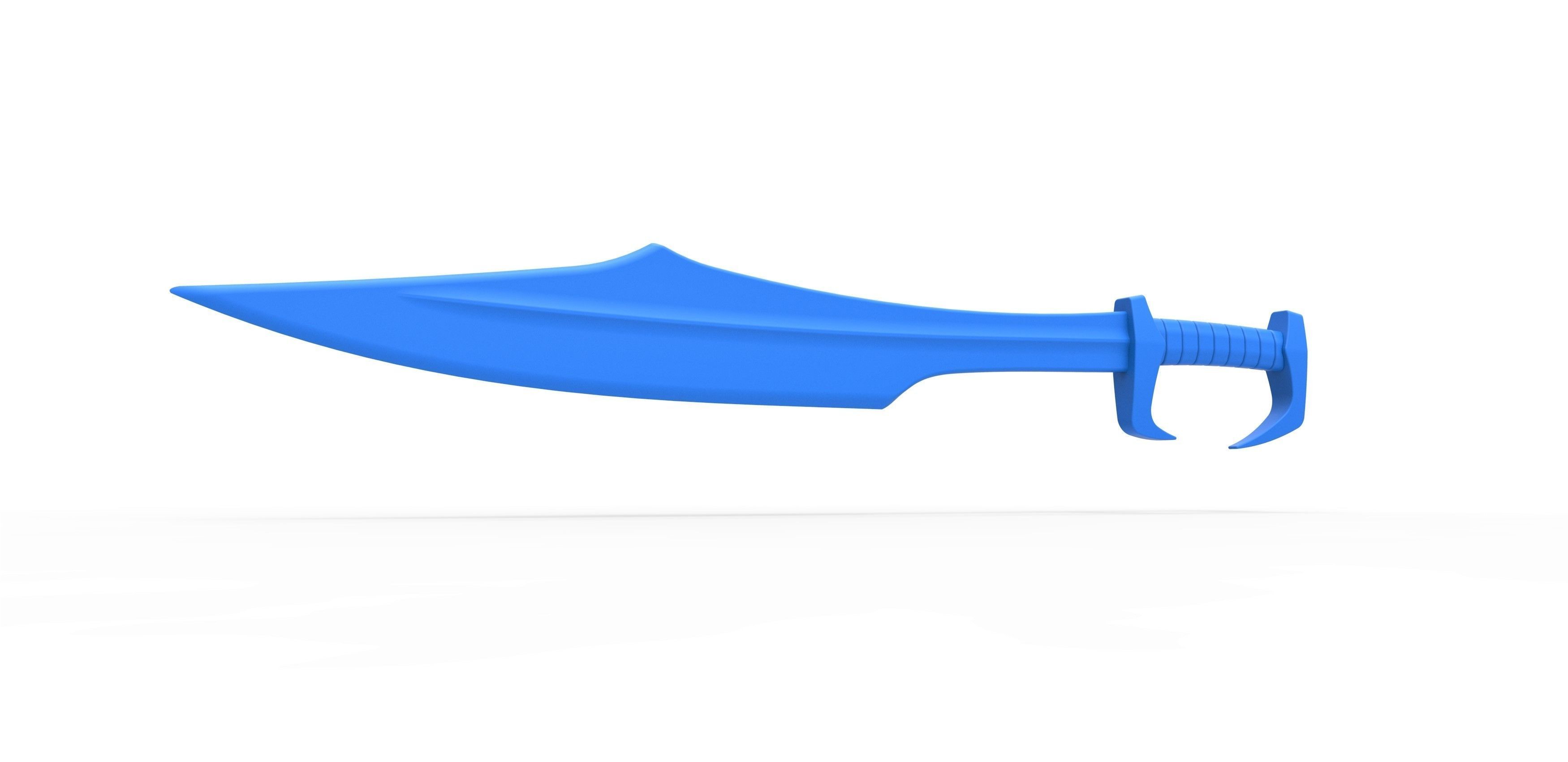 Sword from the movie 300 3D print model_11