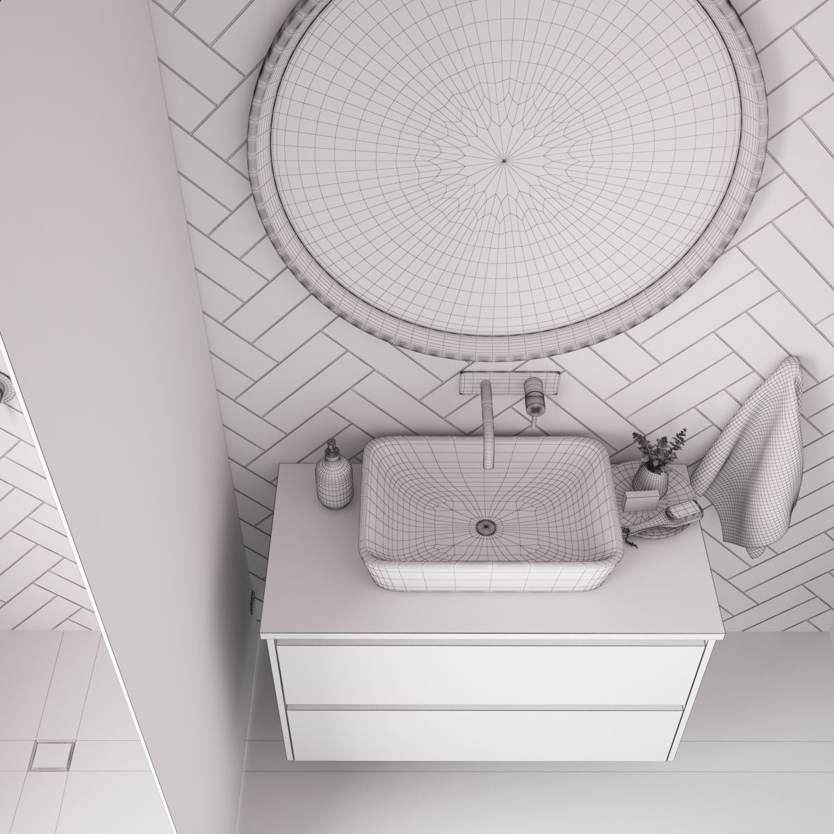 Bathroom 14 3D model_8