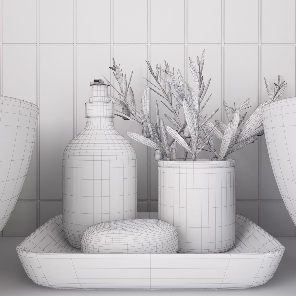 Bathroom 15 3D model_5