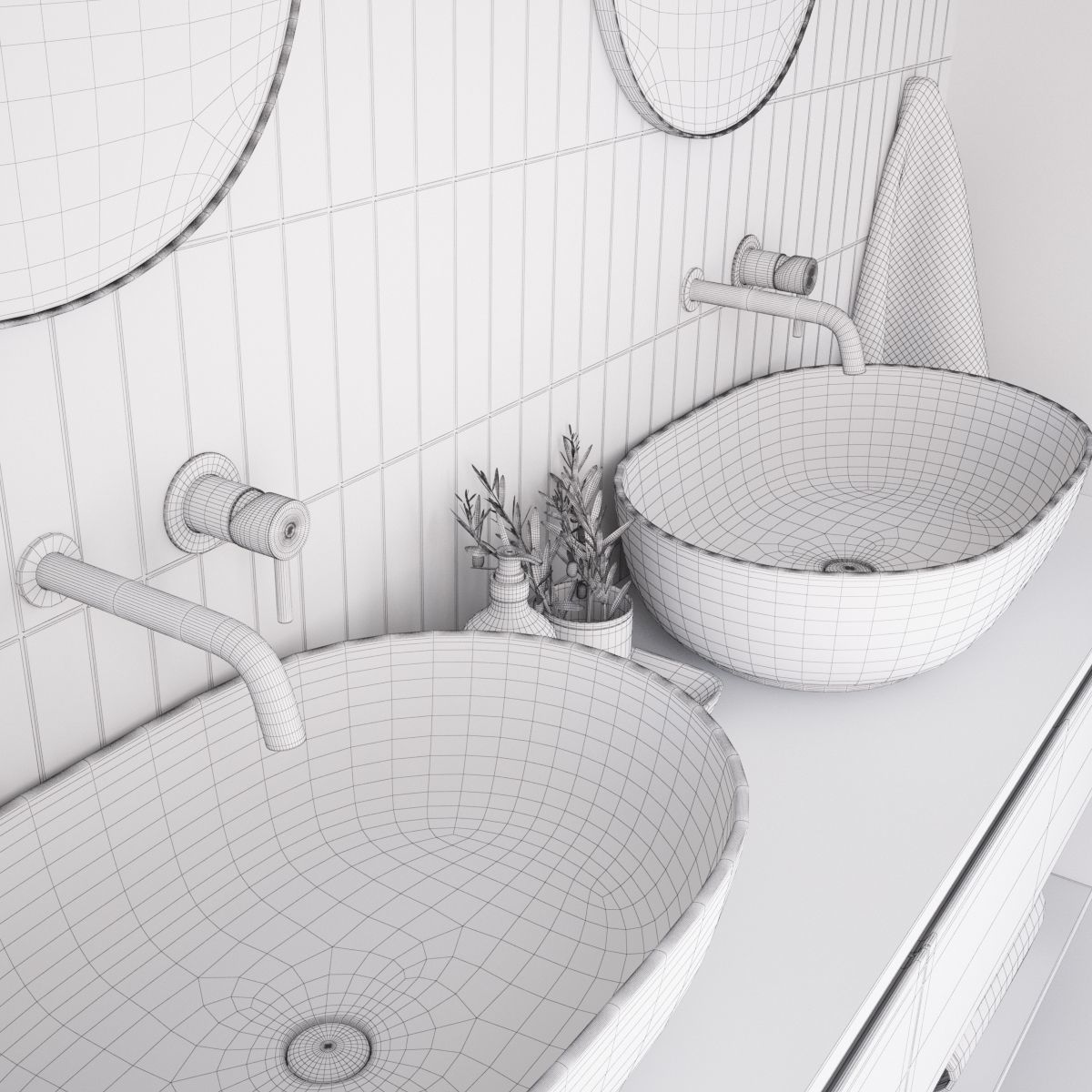 Bathroom 15 3D model_8
