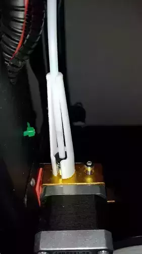 teflon tube holders 3D print model