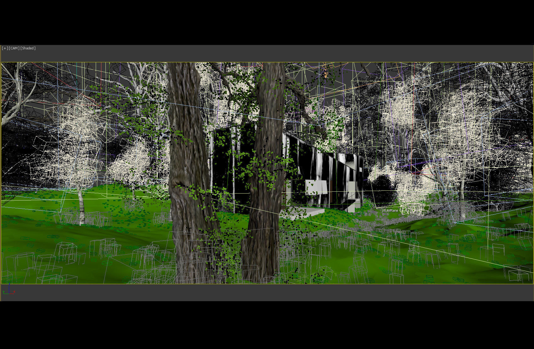 FUJI House Forest Refuge - Third and Seventh 3D Scene  3D model_5