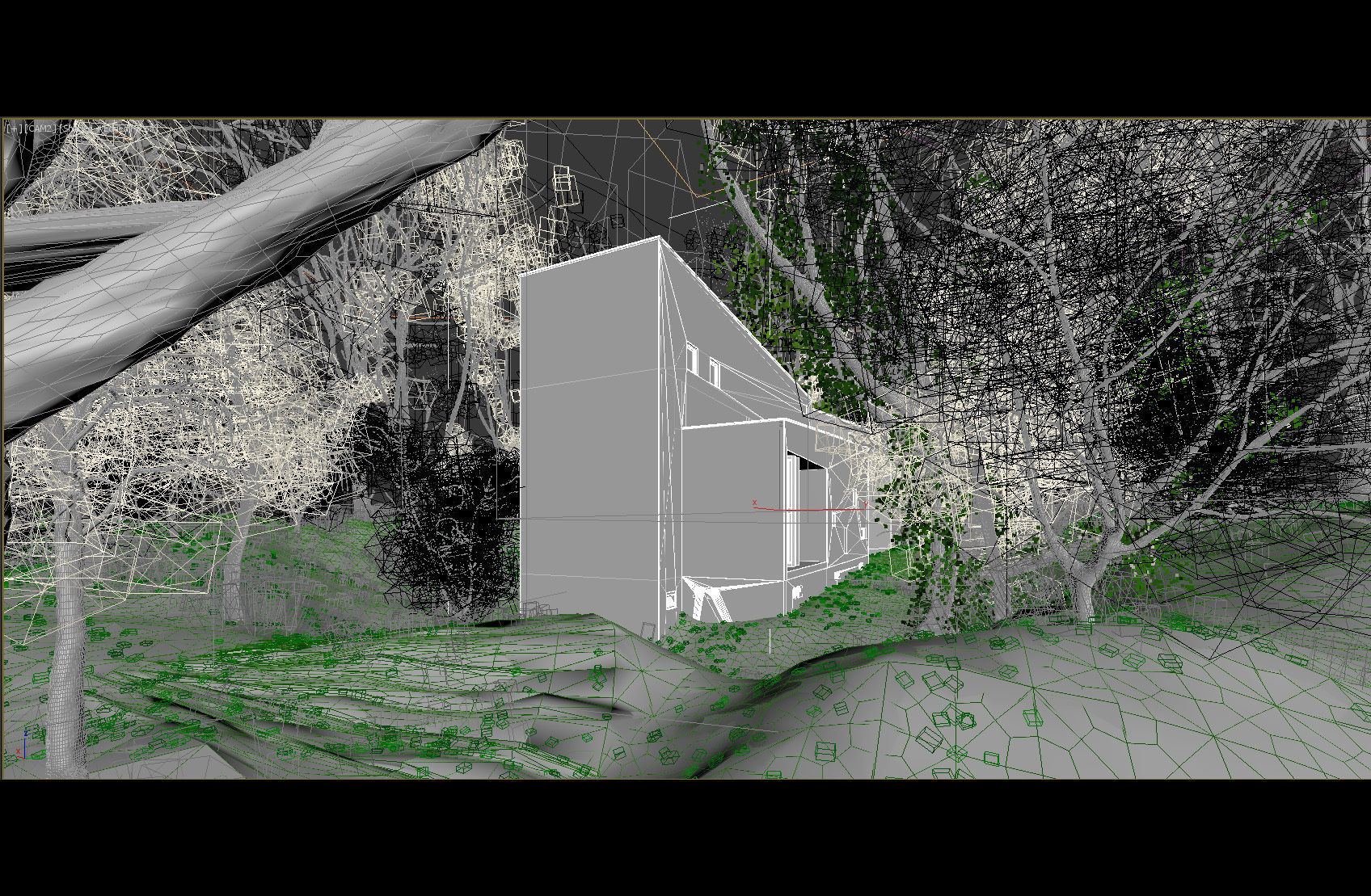 FUJI House Forest Refuge - Third and Seventh 3D Scene  3D model_6