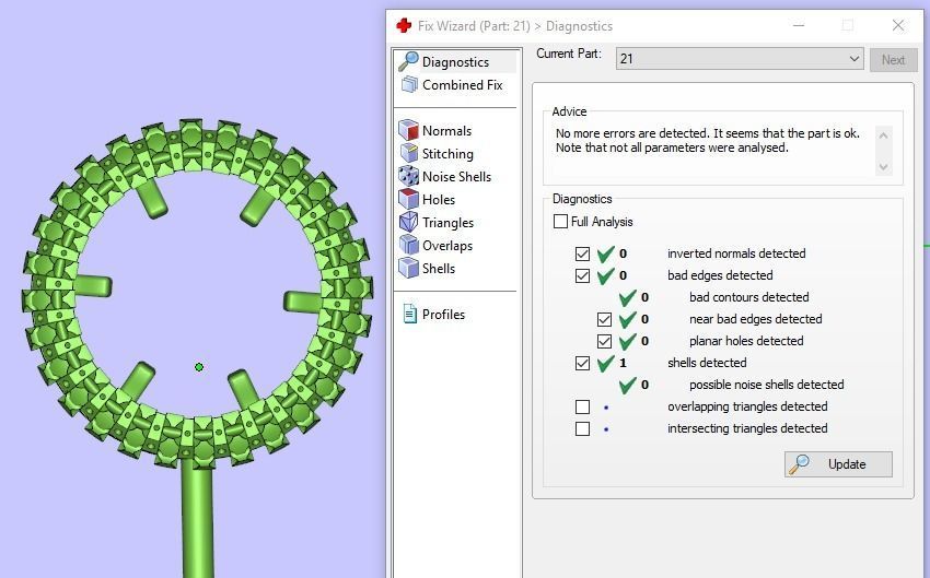 RINGS J050 3D print model_4