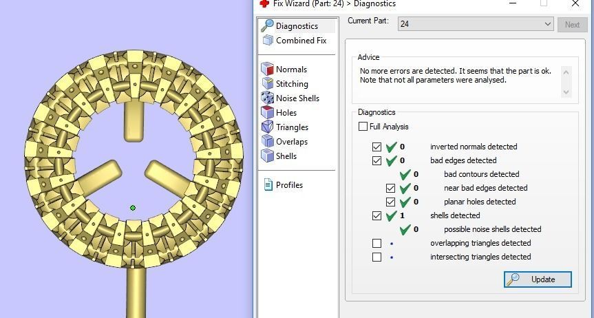 RINGS J050 3D print model_7