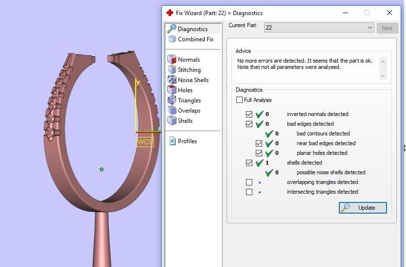 RINGS J050 3D print model_5