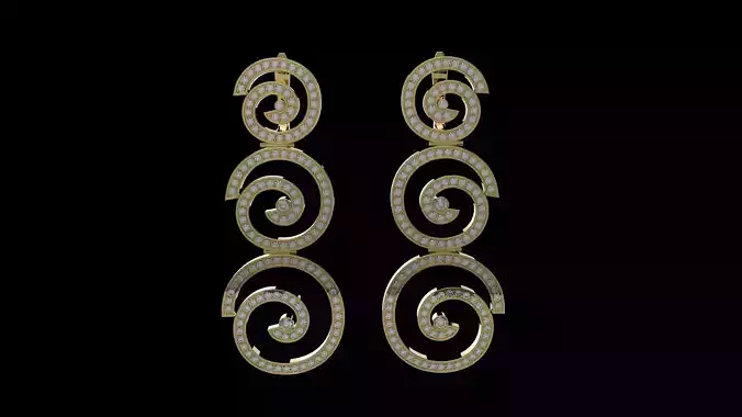 EARRINGS J013