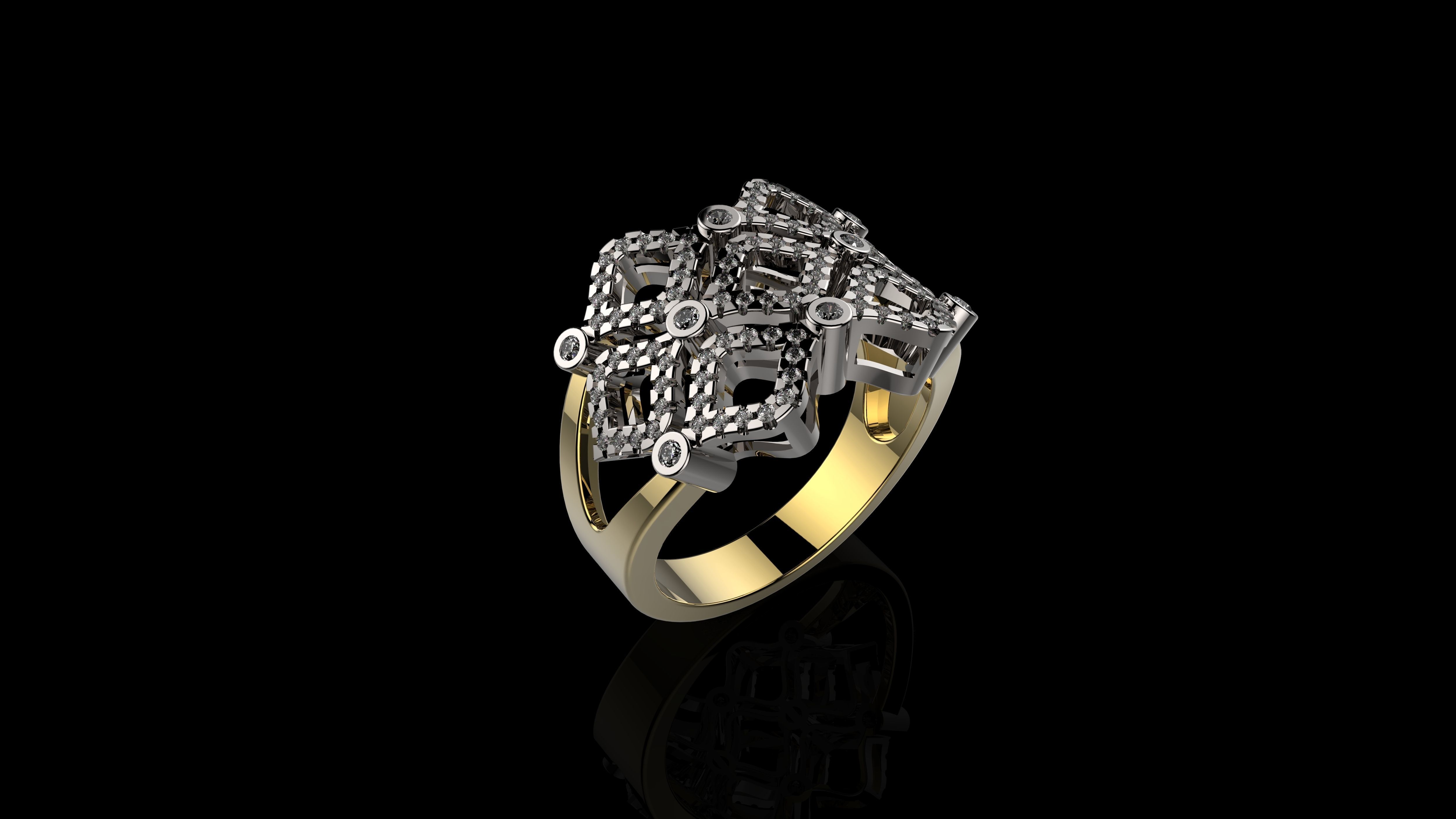RINGS J08 3D print model_1