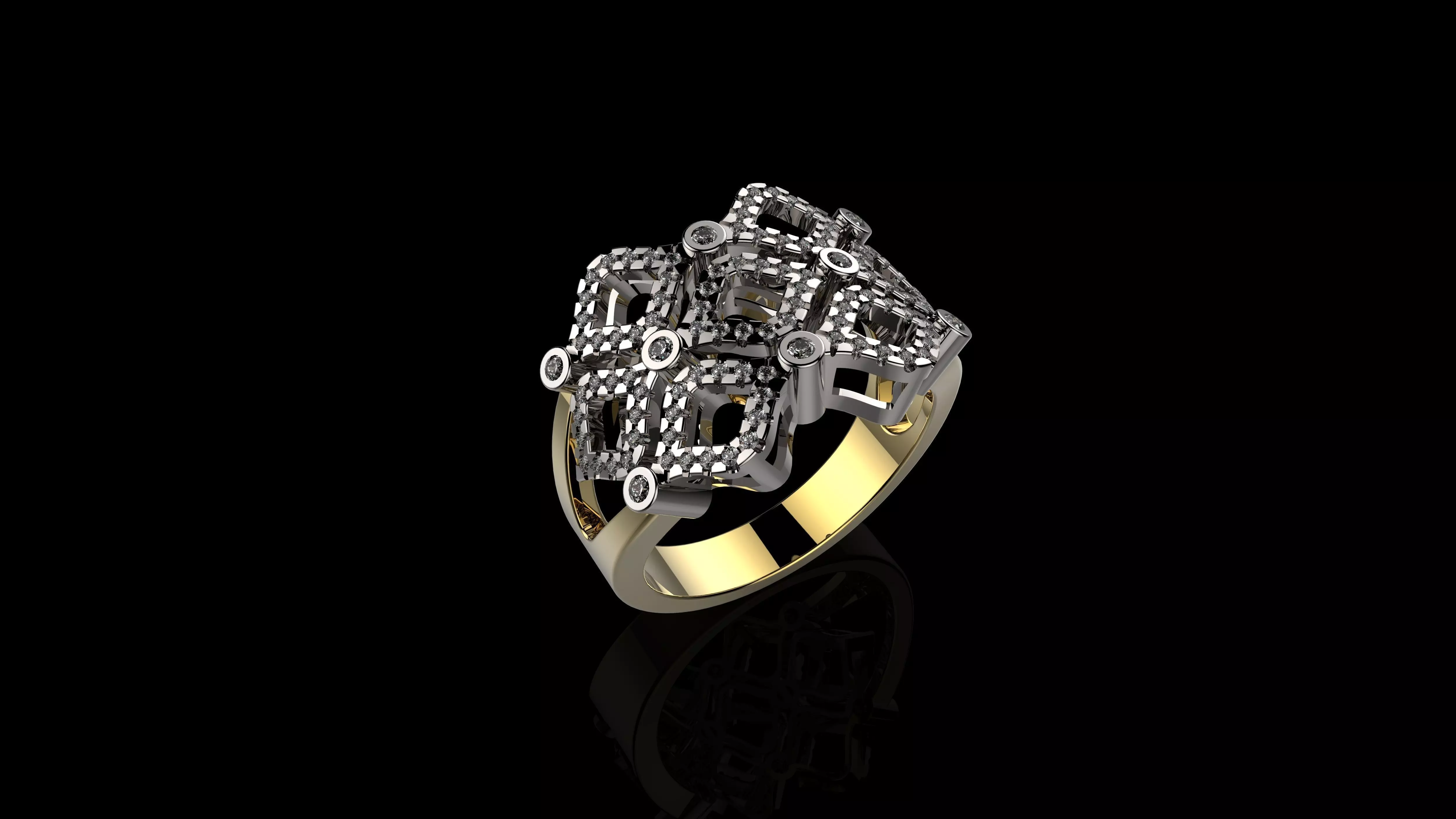 RINGS J08 3D print model_0