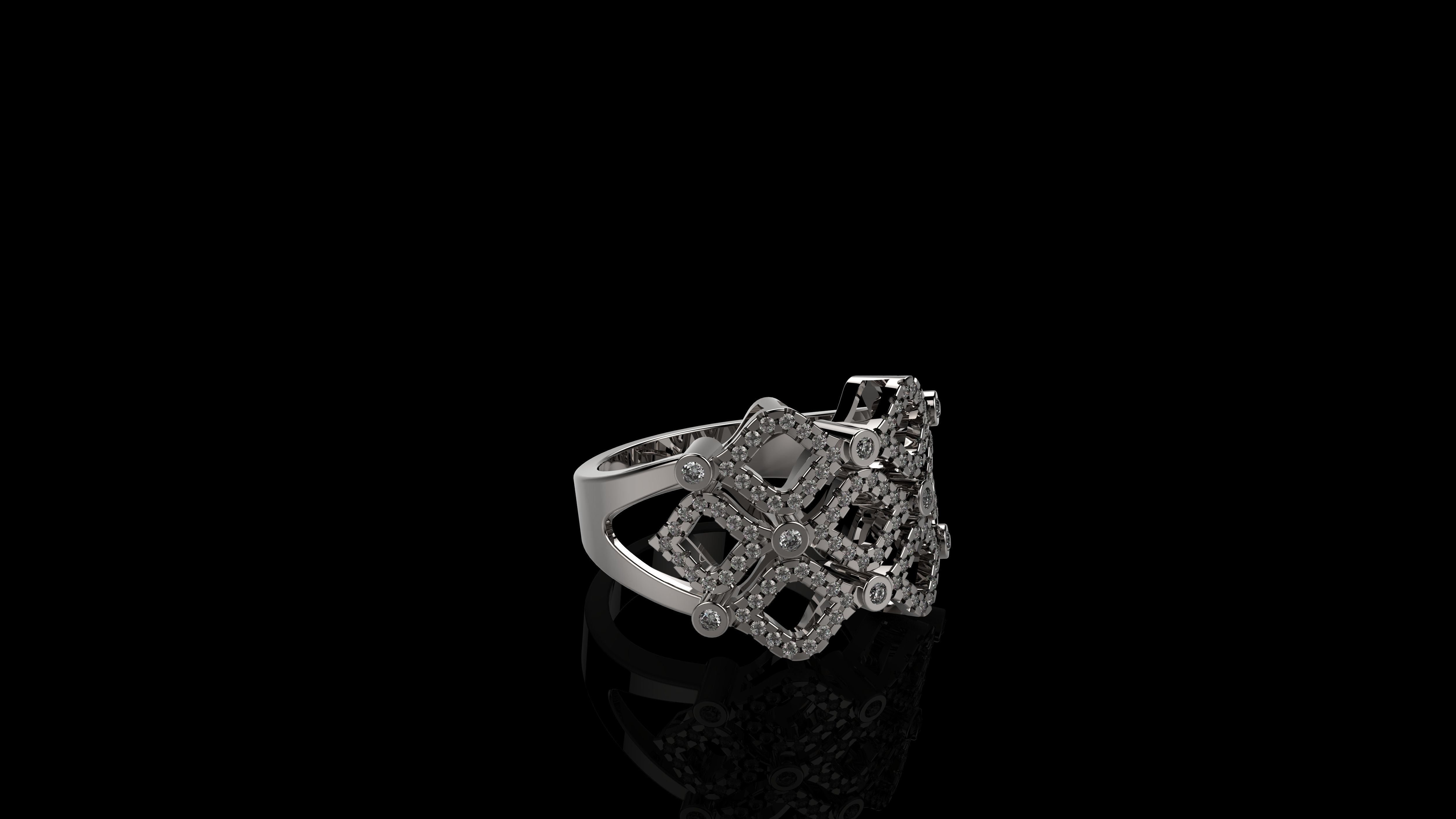 RINGS J08 3D print model_4