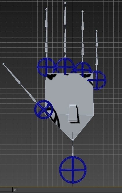Hand robotic rigged 3D model_12