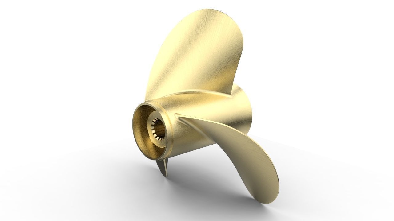 NURBS OUTBOARD PROPELLER 3D model_4
