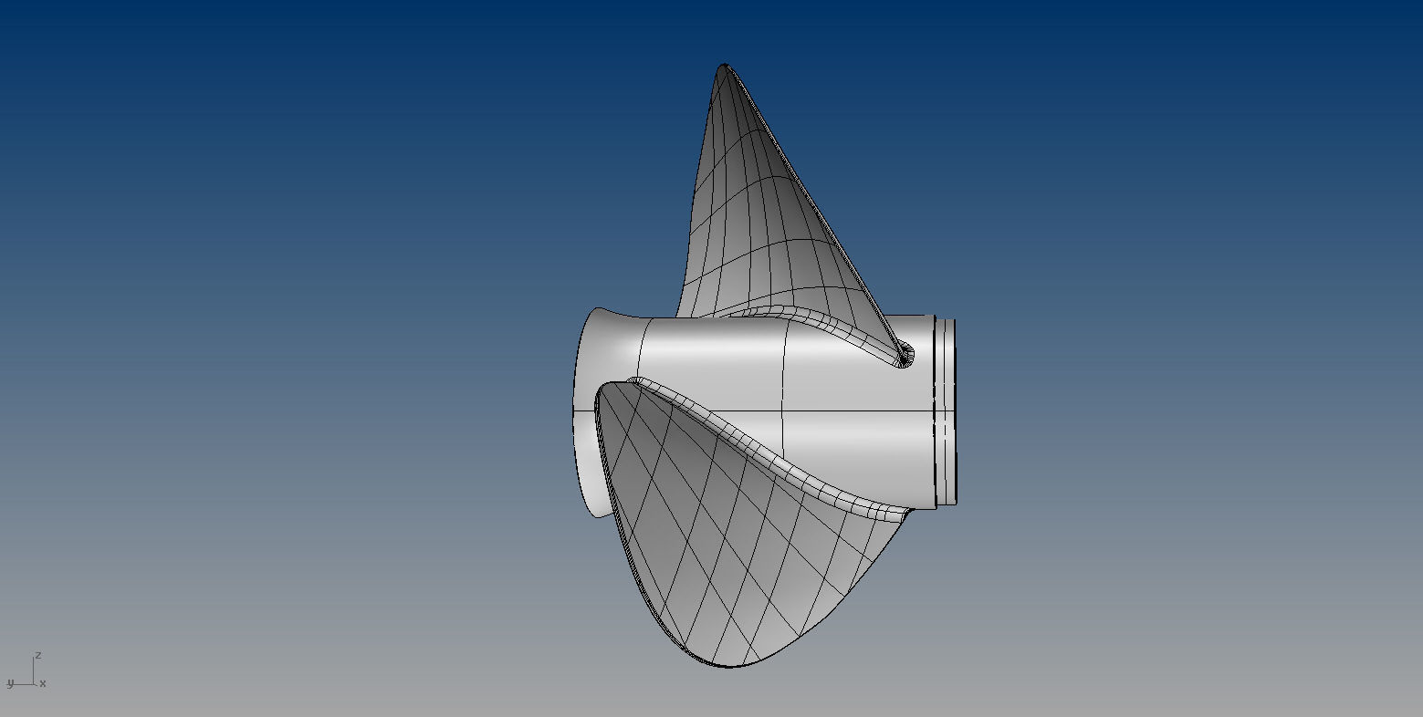 NURBS OUTBOARD PROPELLER 3D model_7
