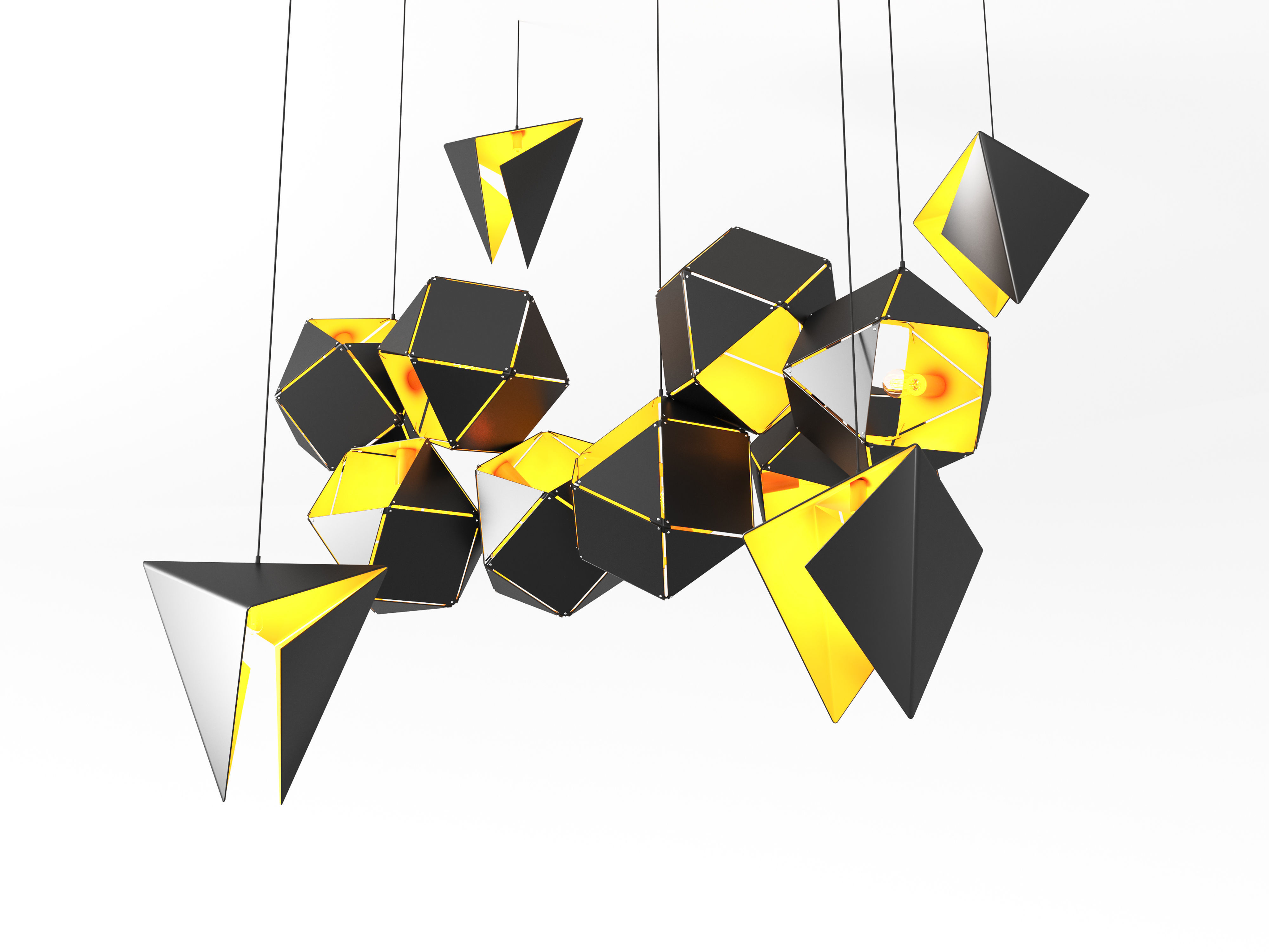 Welles Long Chandelier 3D model_5