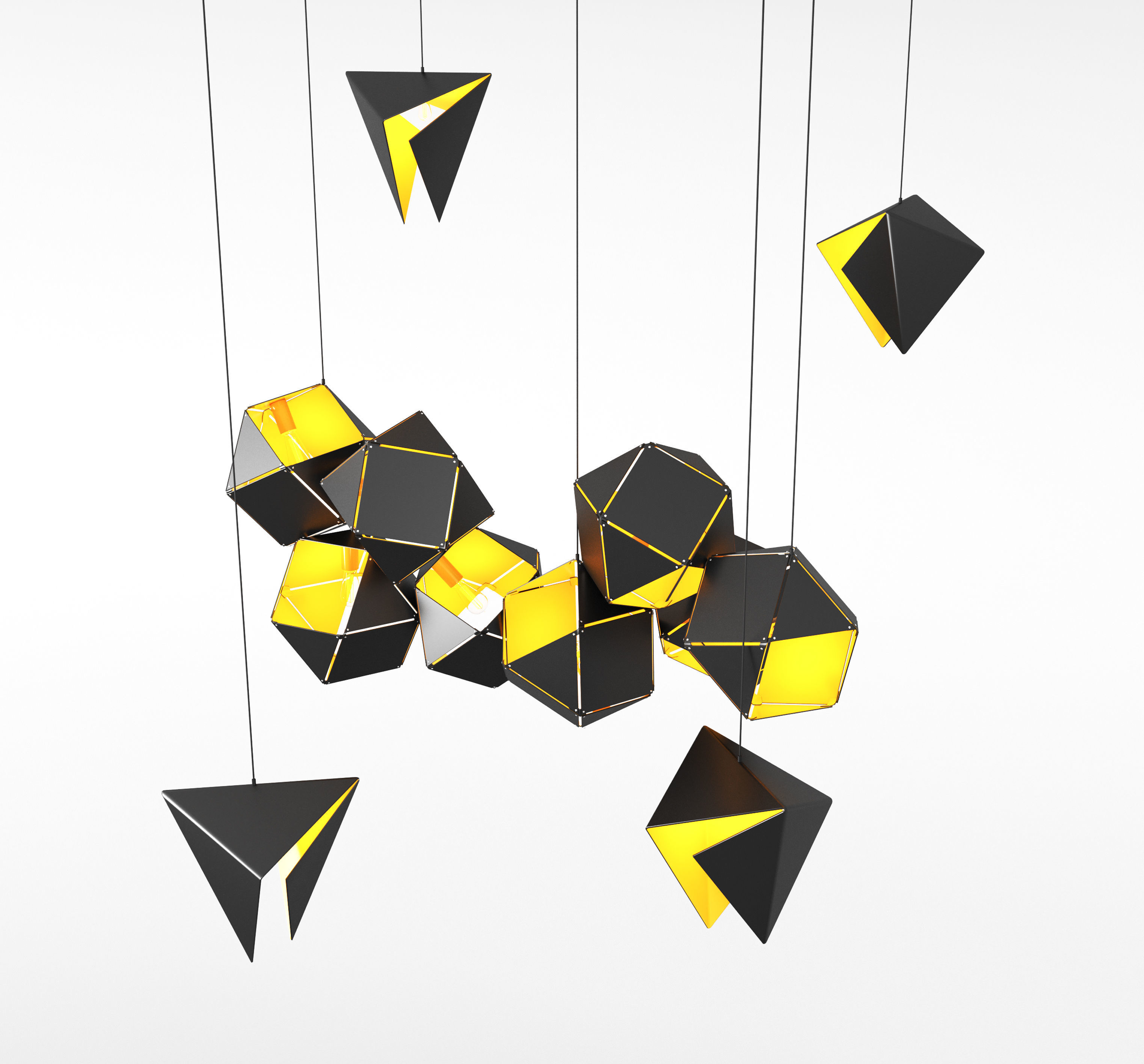 Welles Long Chandelier 3D model_3