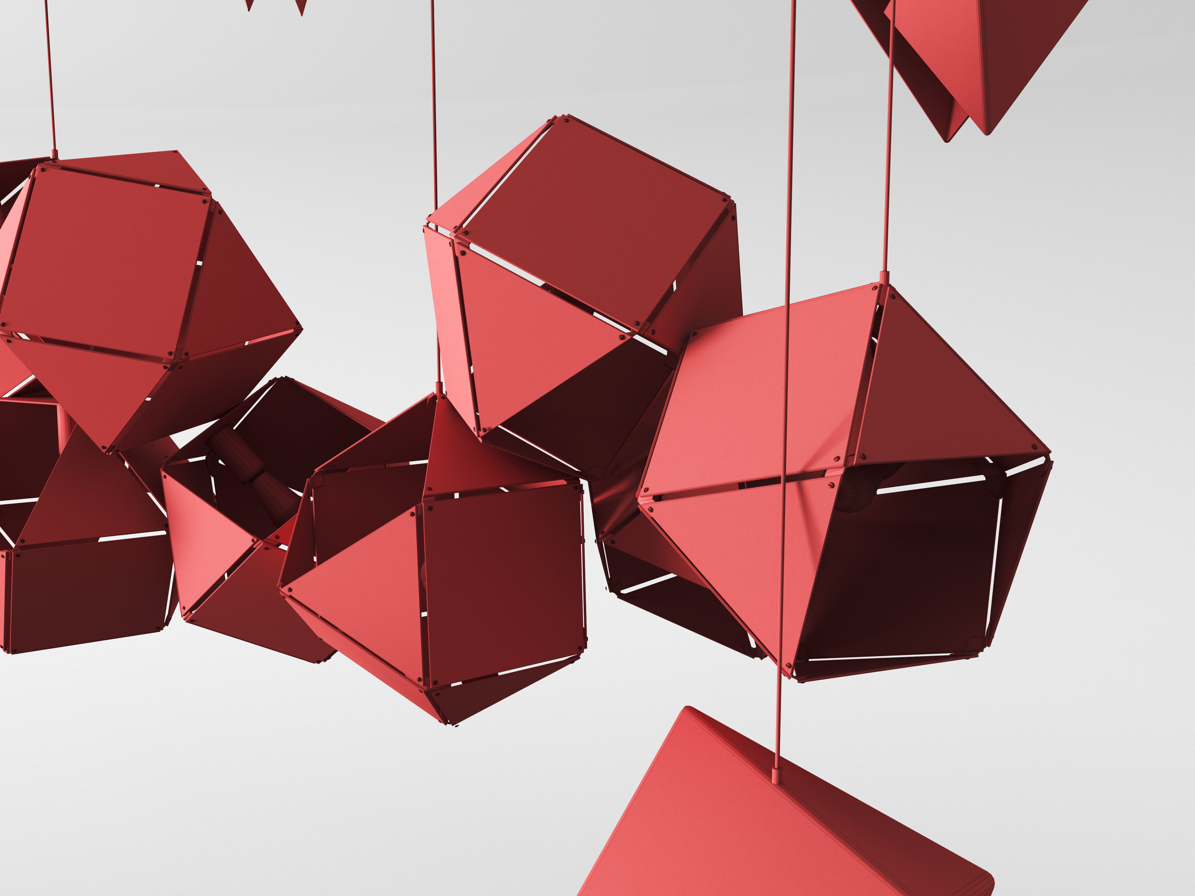 Welles Long Chandelier 3D model_13