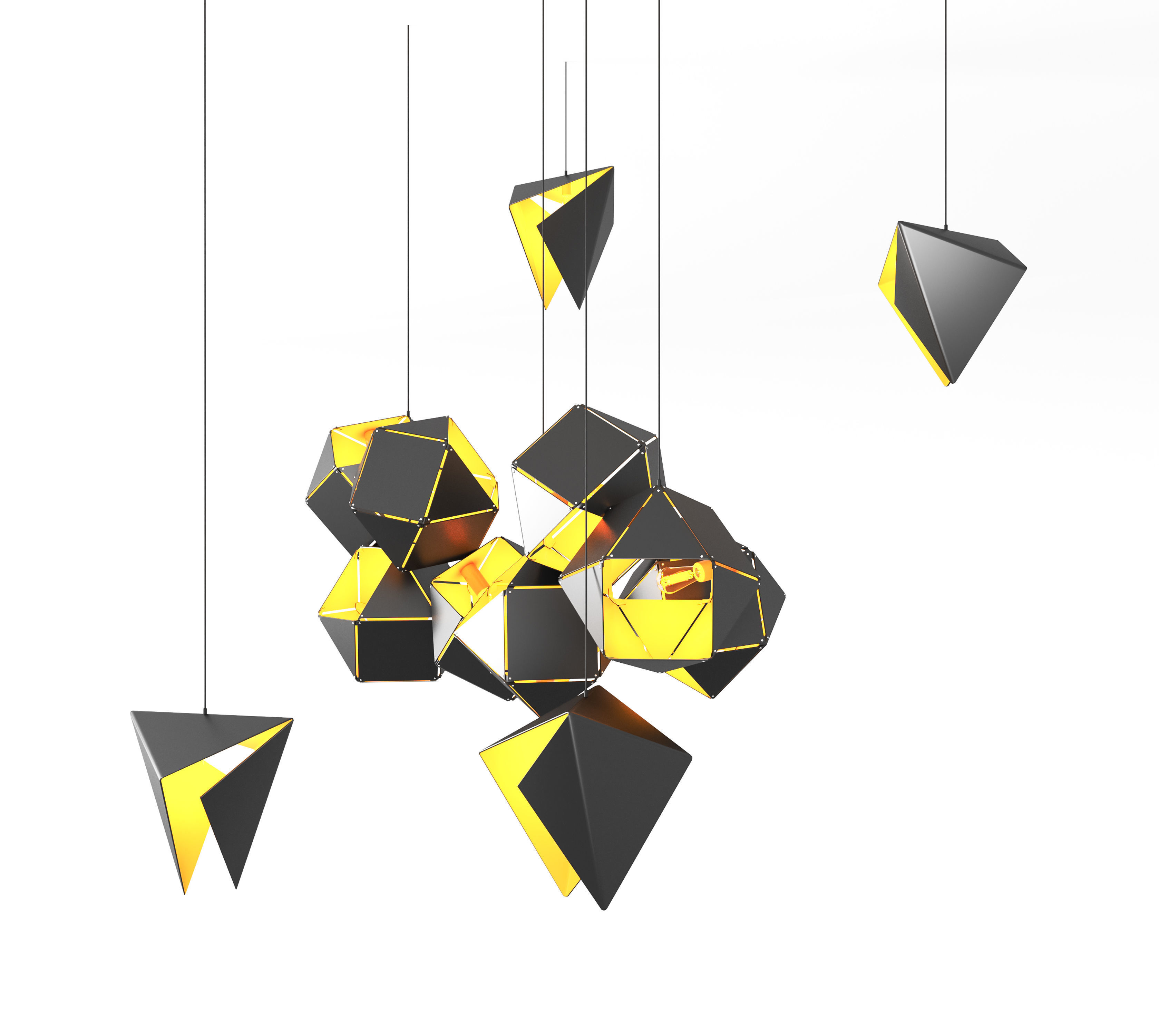 Welles Long Chandelier 3D model_6