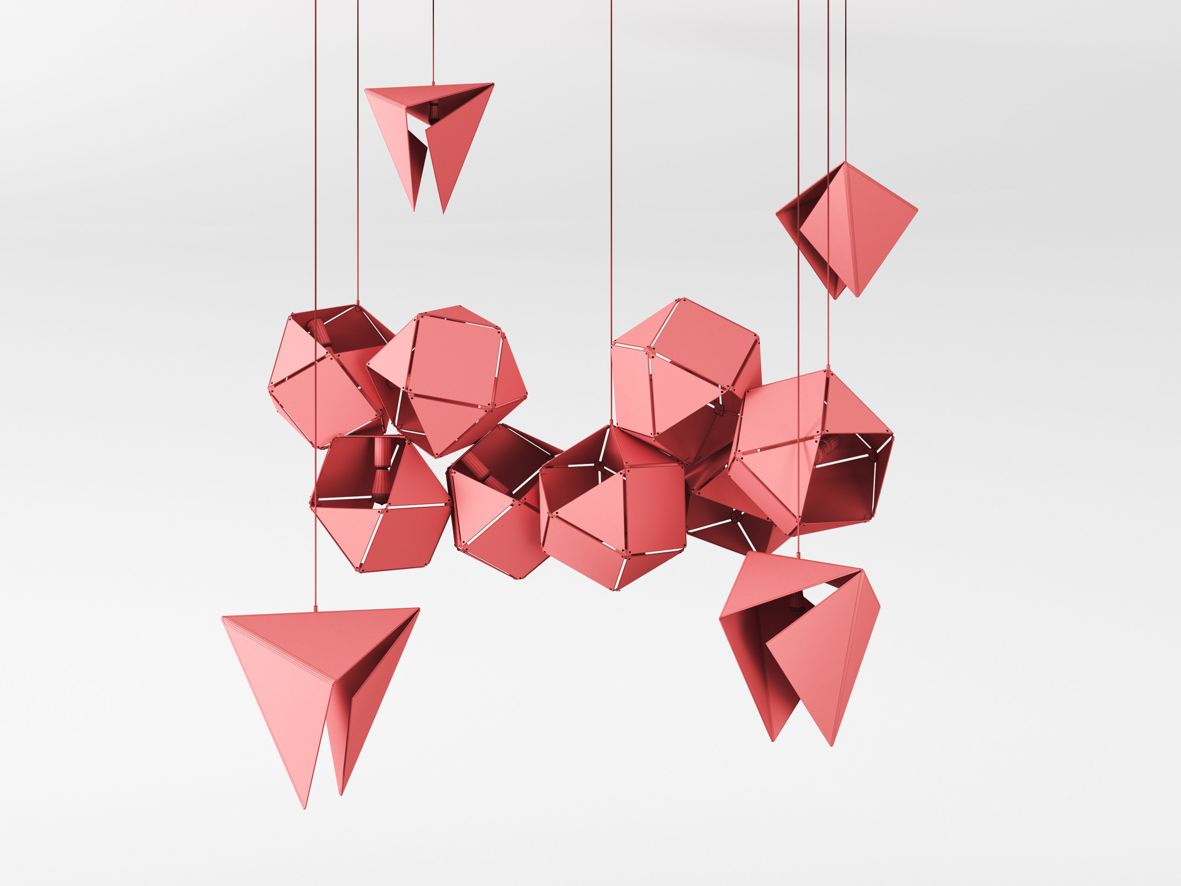 Welles Long Chandelier 3D model_12