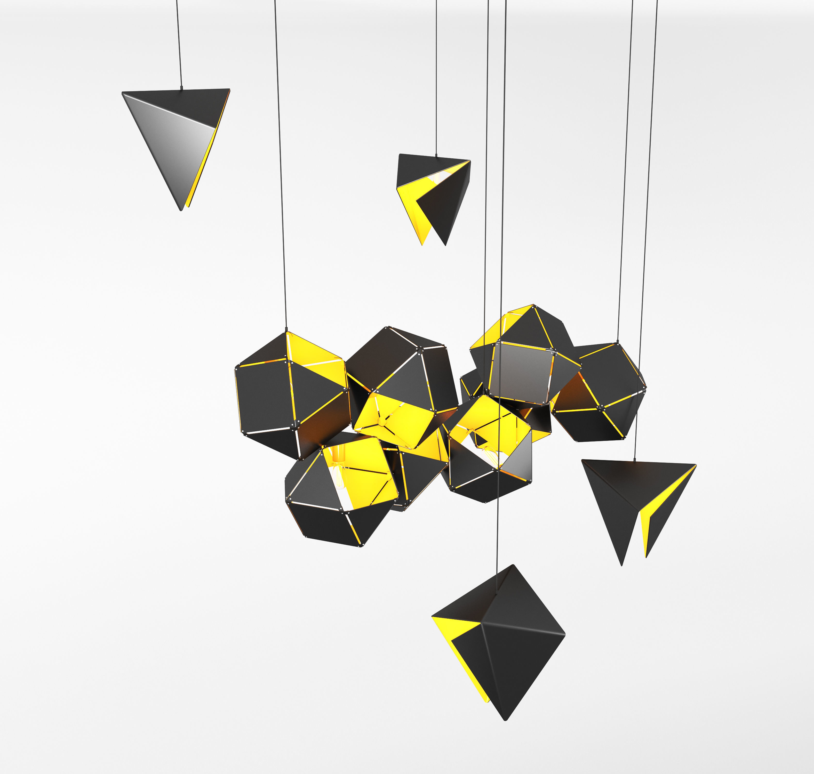 Welles Long Chandelier 3D model_4