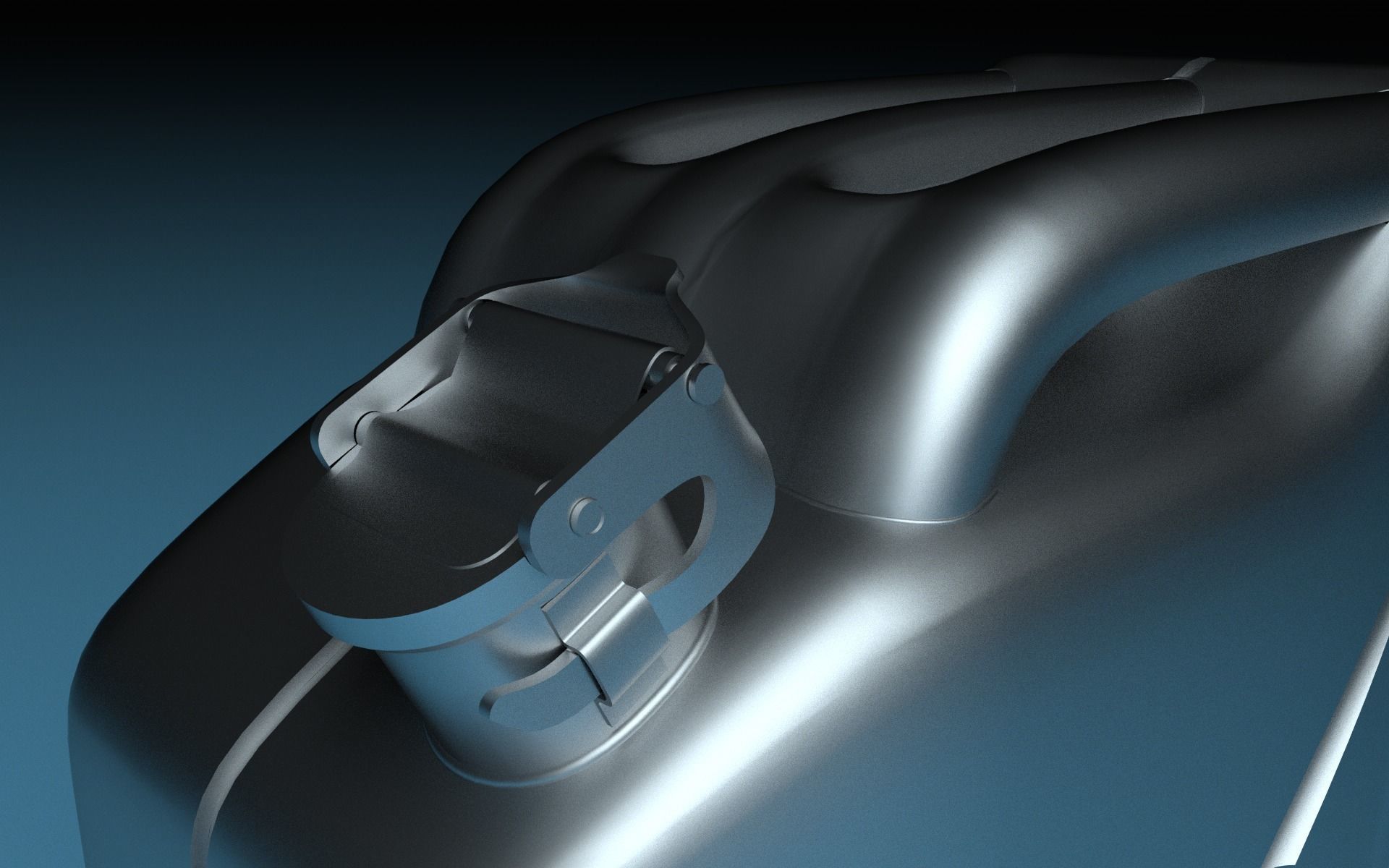 Gas canister 3D model_2