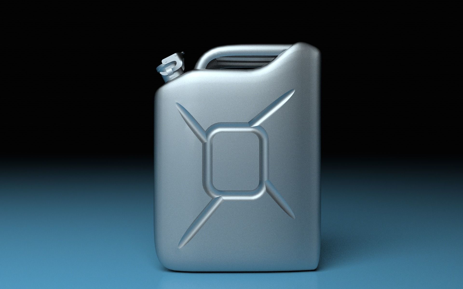 Gas canister 3D model_3