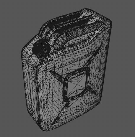 Gas canister 3D model_5