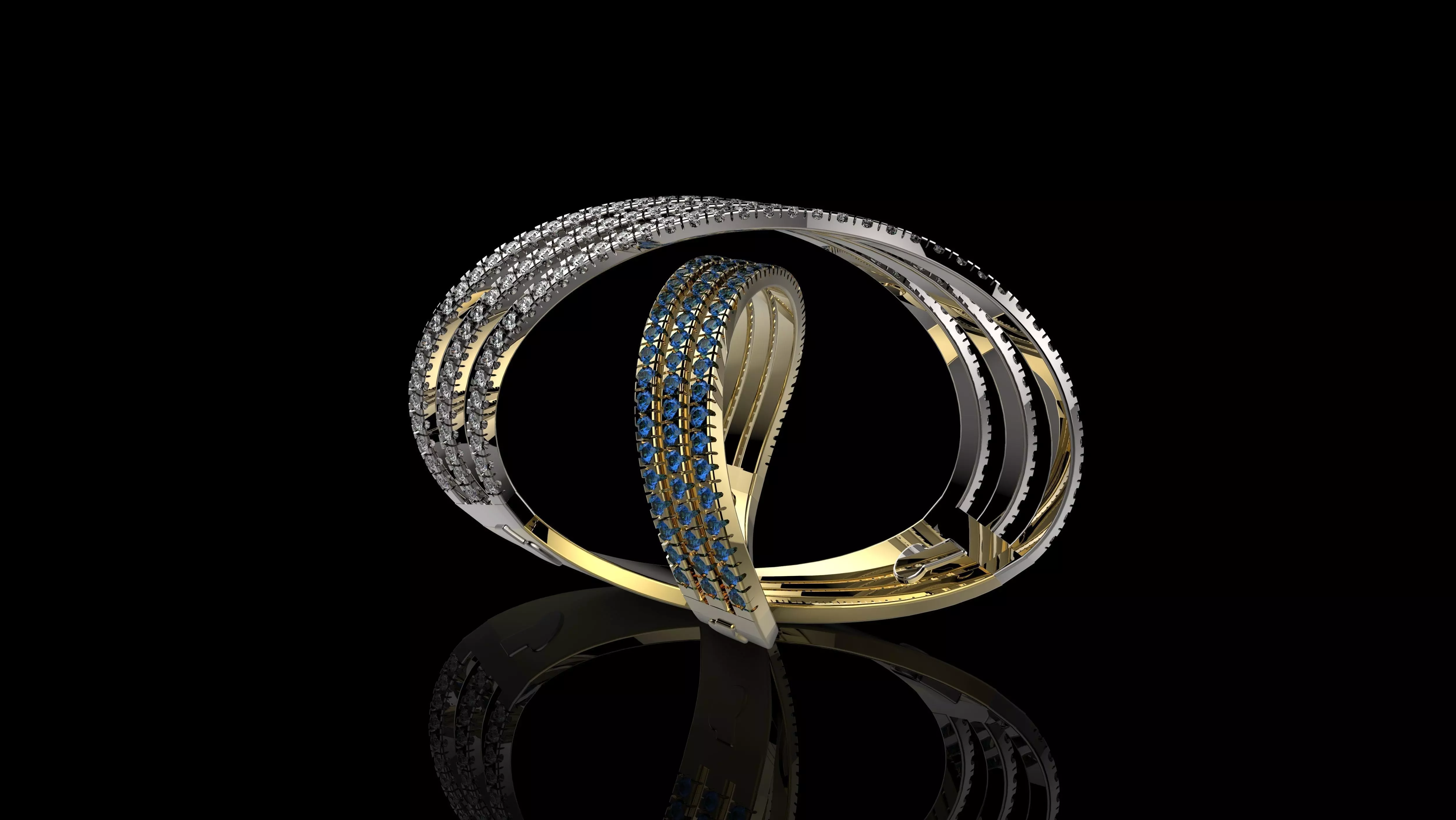 J RINGS N1009 3D print model_0