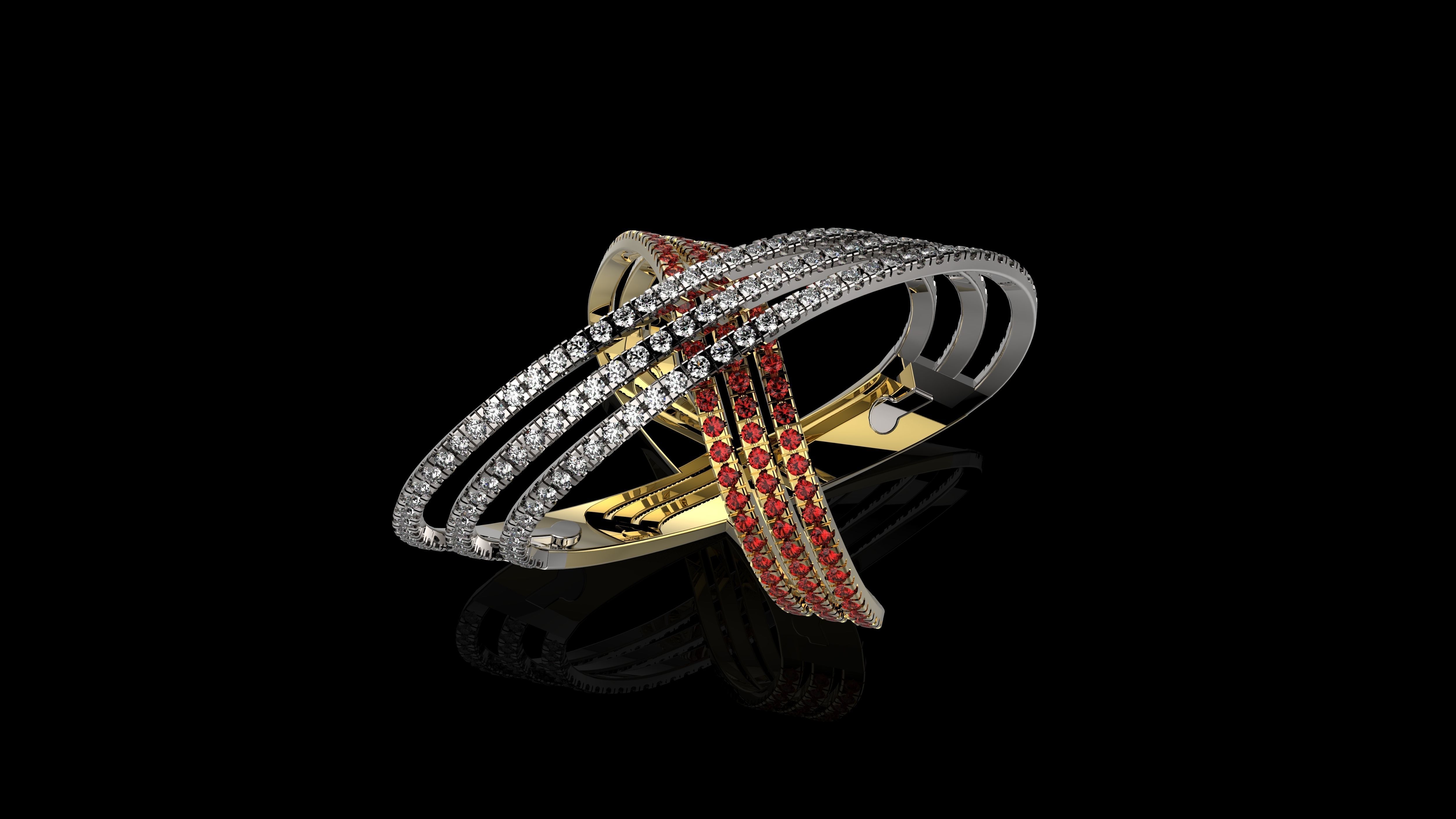 J RINGS N1009 3D print model_1