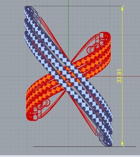 J RINGS N1009 3D print model_9